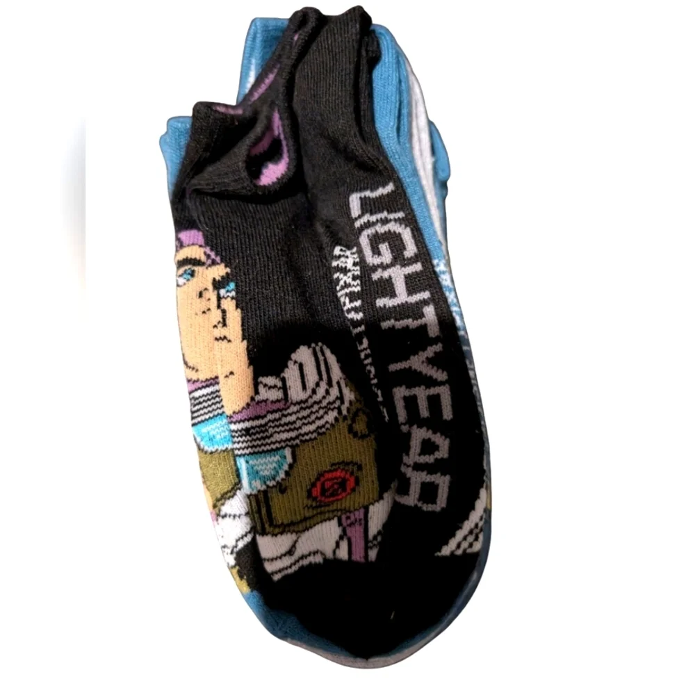 Buzz Lightyear Themed Socks 6pk